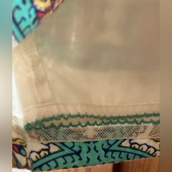 Women's Anthropologie Maeve Manoyla Linen Blend Pencil Skirt Size 4 - Picture 4 of 4